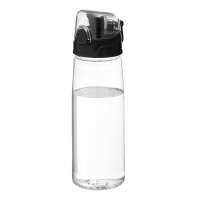 Бутылка для воды FLASK, 800 мл; 25, 2х7, 7см, прозрачный, пластик