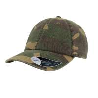 Бейсболка "DAD HAT", 6 клиньев, металлическая застежка, камуфляж, 100% хлопок, 280 г/м2