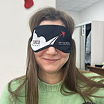 Маска для сна с логотипом Chilli Partners