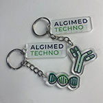 Брелки с логотипом Algimed Techno
