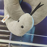 Подушка под шею змейка с логотипом ШСУ