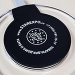 Беспроводная зарядка с логотипом STAREXPO