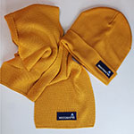 Шапка и шарф с логотипом МОСОБЛГАЗ