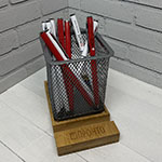 Органайзер для канцелярии и ручки с логотипом Пронто