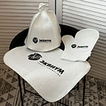 Банный набор с логотипом Equium