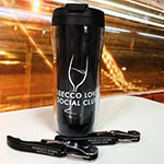 Термокружка и нож сомелье с логотипом Prosecco Lovers