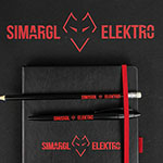 Набор с логотипом SIMARGL ELECTRO: ежедневник, ручка, карандаш, папка и термокружка