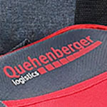 Набор с логотипом Quehenberger: сумка, несессеры, термокружка, спортивная бутылка и мяч