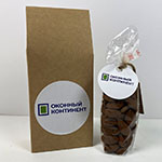 Чай и орешки с логотипом Оконный континент