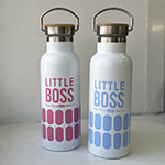 Бутылки для воды с логотипом Little Boss