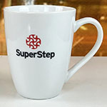 Кружка с логотипом Super Step