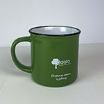 Эмалированные кружки с логотипом 3data