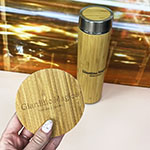 Термос и беспроводное зарядное устройство с логотипом Giardino Magico