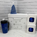 Новогодний подарочный набор с логотипом Российская премьер лига