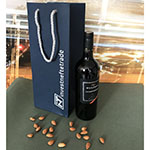 Пакет под бутылку с логотипом Investneftetrade