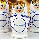 Флешка-матрешка с логотипом Экспоцентр