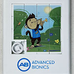 Пятнашки с логотипом Advanced Bionics