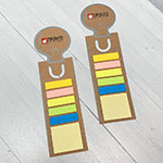 Набор цветных бумажных стикеров с логотипом Пронто