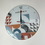 Настенные часы с логотипом Agronix